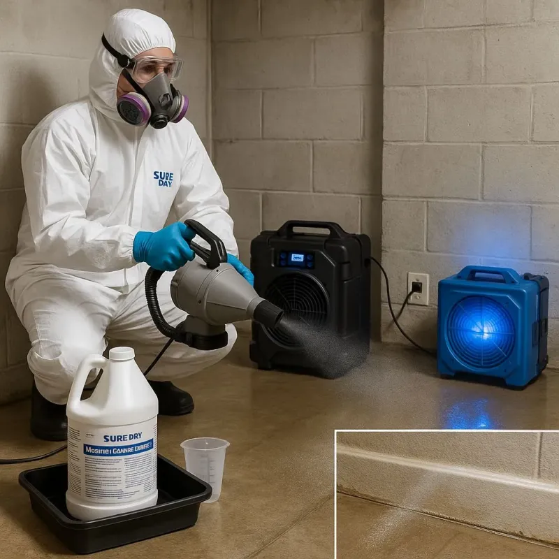 Sanitization and Odor Removal process in Howard County, TX