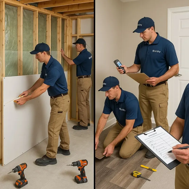 Repairs and Reconstruction process in Howard County, TX